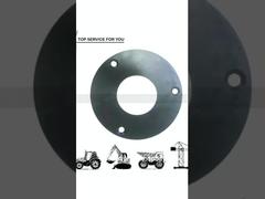 Suku Cadang Shim Tahap 1 Perjalanan Excavator Suku Cadang Elektronik dalam Material Baja untuk Perbaikan Mesin S