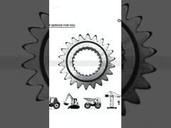 Kantong yang Ditangani YC60-7 Excavator Swing Gear Box 1 Stage Sun Gear Komponen Tahan Lama yang Dirancang untuk Tugas Berat