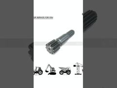 Bengkel Mesin ZE85E Ekskavator Travel 1 Stage Sun Gear Berbagai Ukuran dengan Daya Tahan Tinggi