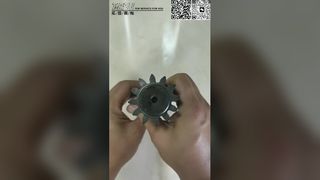 DX225-9 Perjalanan Ekskavator 1 Tahap Suku Cadang Sun Gear Untuk Suku Cadang Ekskavator Penggerak Perjalanan