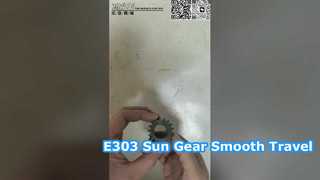 E303 Excavator Travel 2 Tahap Sun Gear Parts Untuk Suku Cadang Ekskavator Drive Perjalanan