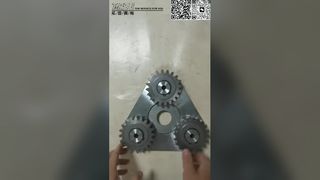 PC200-7 Excavator Swing 1 Stage Carrier ASSY Untuk Peralatan Penggalian