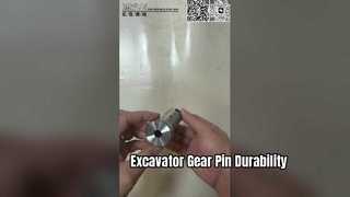 KRC0153 SH200 Excavator Swing 2 Stage Gear Pin Perlakuan Panas Tugas Berat