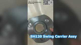 Suku Cadang ASSY Carrier Ayun Excavator SH120 2 Tahap Untuk Suku Cadang Excavator Penggerak Ayun