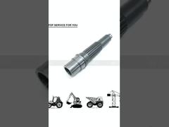 Customized ZE85E Excavator Travel Motor Shaft Gear Pump untuk bengkel mesin dalam bahan baja