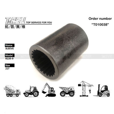Baja Hitam Hidrolik Pump Spline Coupling 39Q6-42170 R220-9 tahan aus