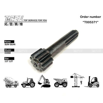 517-7287 Kompatibel E306E Excavator Travel 1 Stage Sun Gear Untuk Berbagai Model Planetary Reducer Dalam Mesin