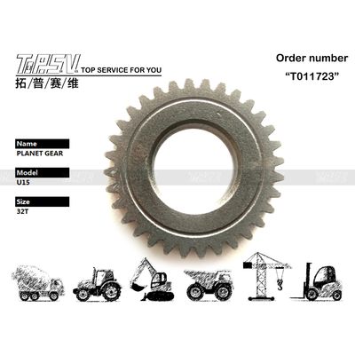Warna Hitam U15 Excavator Travel 1 Stage Planetary Gear Material Baja Heavy Duty Reducer Jenis Reducer Planetary