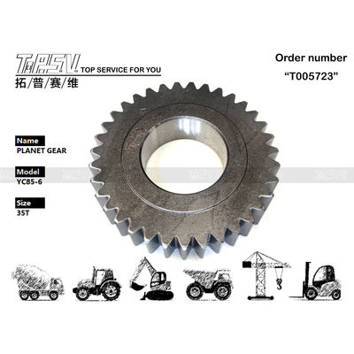 Mesin Berat Planet Reduktor YC85-6 Excavator Travel 1 Stage Planet Gear Box Untuk Jalan Teknik Konstruksi Yayasan