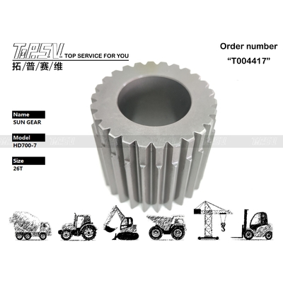 HD700-7 Excavator Swing 2 Stage Sun Gear Machinery Excavator Drive Motor dengan Transport Packaging