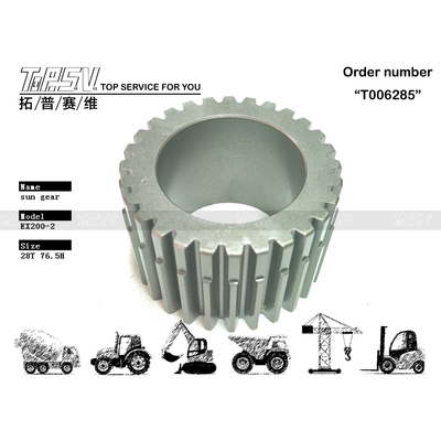 Suku Cadang Motor Sun Gear 3 Tahap Perjalanan Excavator Planetary Reducer EX200-2 untuk Kinerja Excavator