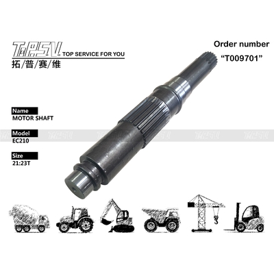 Minyak Gear Untuk Pemeliharaan EC210 Excavator Travel Motor Shaft Pump Parts