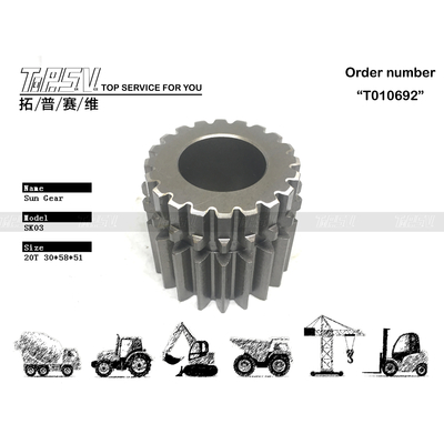 3039391 Minyak Gear EX60-1 Excavator Swing 2 Stage Sun Gear Motor