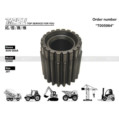 E306E Excavator Travel 2 Stage Sun Gear Drive Motor Presisi tinggi