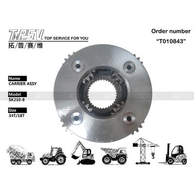 Penggerak Motor Hidraulik Tugas Berat SK210-8 Excavator Swing 2 Stage Carrier Assy untuk aplikasi tugas berat