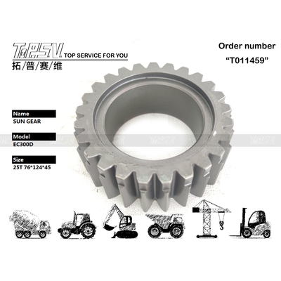 VOE14599945 Kompatibilitas EC300B Excavator Travel 2 Stage Sun Gear Drive Motor untuk sistem transmisi excavator yang mulus