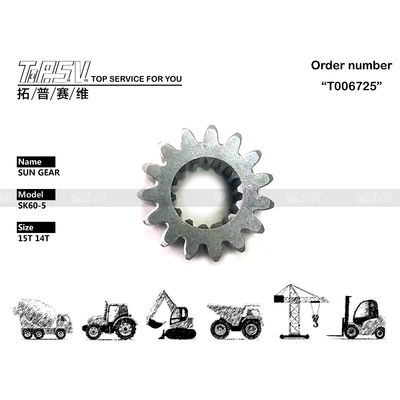 TZ814B1006-00 Pengurang Planet PC60-7 Motor Penggerak Roda Gigi Matahari Perjalanan Excavator dan Siap Kirim
