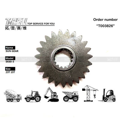 YR32W00002S012 Baja Ekskavator SK60-5 Steel SK60-5, Roda Gigi Swing 1 Tahap Matahari dan Siap untuk Pengiriman Segera