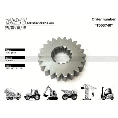 Mudah Dipasang HD450-7 Excavator Swing 1 Stage Sun Gear Planetary Reducer dengan Daya Tahan Tinggi