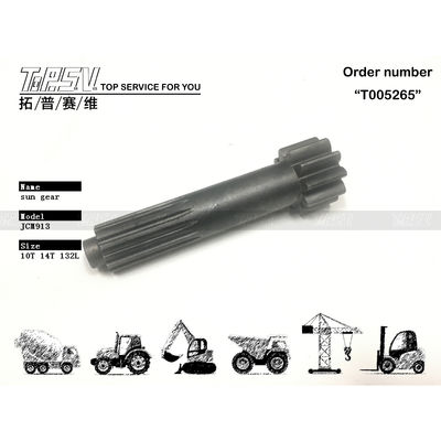 Color Black TM18 Excavator Travel 1 Stage Sun Gear Box Easy To Install for Installation
