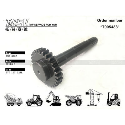 2025958 Tergantung pada Ukuran EX120-1 Excavator Travel 1 Stage Sun Gear Parts dalam Warna Hitam untuk Daya Tahan Tinggi