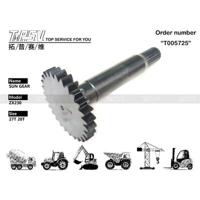 2051204 Kemasan Transportasi Tas yang Ditangani ZX230-3 Excavator Travel 1 Stage Sun Gear Digunakan Dalam Penggerak Mesin Excavator Tipe Penggerak Motor Hidrolik