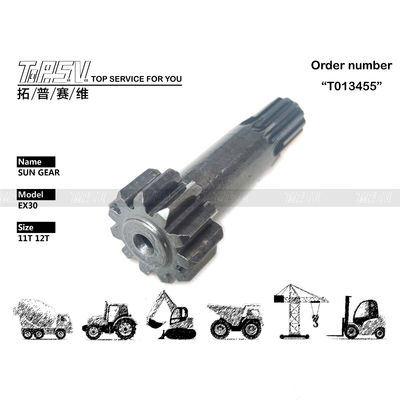 EX30 Excavator Travel 1 Stage Sun Gear Digunakan Dalam Mesin Excavator Presisi Tinggi Dengan Ketersediaan