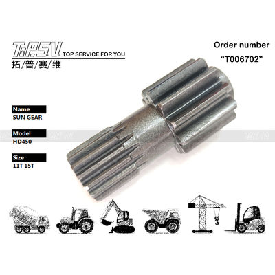 Gigi Matahari Perjalanan Ekskavator HD450 untuk Berbagai Model Ekskavator Kompatibel dengan Perawatan Oli Gigi dalam Sistem Transmisi Ekskavator