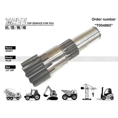 20S-26-1111 Suku Cadang Pinion Ayun Excavator PC20-5 Penggerak Hidrolik untuk Sistem Transmisi Excavator Tahan Lama