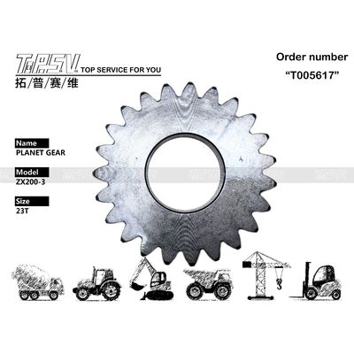 3100544 Mesin berat penting ZX200-3 Excavator Travel 1 Stage Planet Reducer Gear Parts