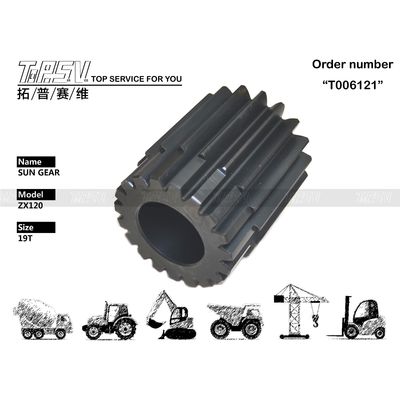 3085569 Daya tahan tinggi ZX120 Excavator Travel 2 Stage Sun Gear Dirancang untuk beban berat dan permintaan tinggi