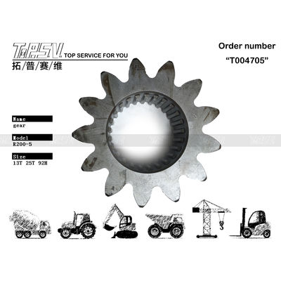 Transportation Packaging Dealt Bag R210-3 lainnya Excavator Swing Reducer Bagian Gear Besar dan dengan daya tahan tinggi