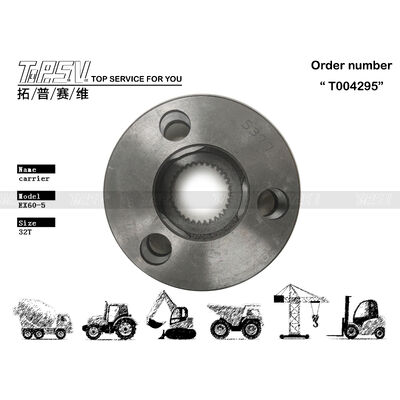 4397239 Hitam EX60-5 Excavator Swing 2 Stage Planetary Carrier Komponen tahan lama Ideal untuk perbaikan dan pemeliharaan excavator Transport Packaging Dealed Bag