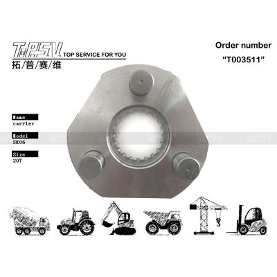 2413N459F1 Kompatibel Dengan SK06 Excavator Swing 1 Tahap Perangkat Pembawa Desain Kuat Untuk Mobilitas Excavator Ukuran Pengepakan Tergantung Pada Jenis Pengepakan