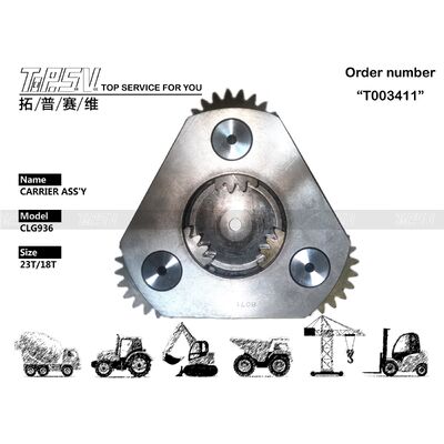 Suku Cadang ASSY Carrier 1 Tahap Ayun Ekskavator CLG936 Untuk Suku Cadang Ekskavator Penggerak Ayun