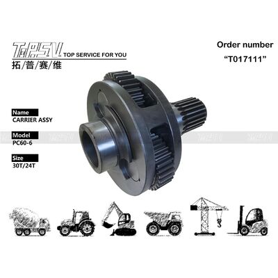 PC60-6 Ekskavator Swing Carrier ASSY Untuk Suku Cadang Ekskavator Swing Drive