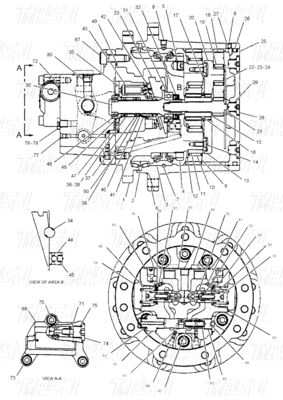 194-6469 Optimalisasi Reduksi Final Drive dengan Bolt pada Catalog Instalasi E303