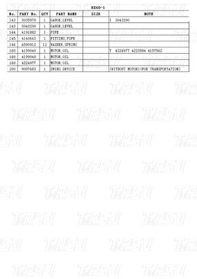 Custom Colors Swing Drive Units For Excavators Bolt on Installation Catalogue 9097683 EX60-1 (Bolt pada Catalog Instalasi)