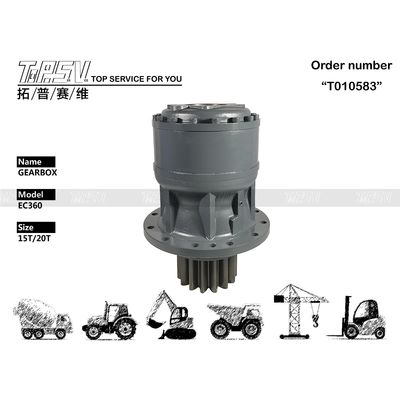 Panjang tahan lama SA823027000 Travel Motor Excavator Hitam EC360 Untuk Pekerjaan Berat