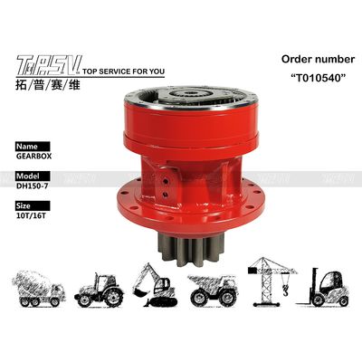 DH150-7 Excavator Swing Reducer Hitam 40400062 Penggantian penting