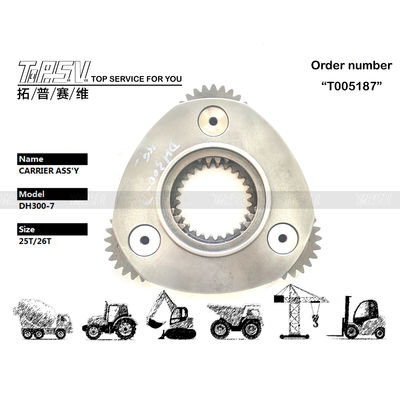 K1003027 Planetary Gear Set Baja DX300 Excavator Spare Parts Operasi stabil