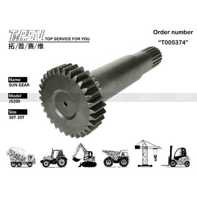 JS200 Excavator Sun Gear Dalam Transmisi 20/951592 Wear Resistance Untuk Perbaikan