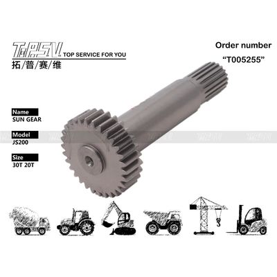 332/H3917 Excavator Travel Motor Parts JS220 1Stage Sun Gear Mudah Dipasang