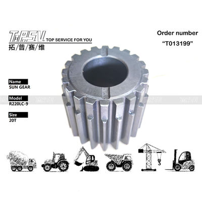 39Q6-12240 Swing R220-9 Excavator Sun Gear 2Stage Presisi Tinggi Mudah Instalasi