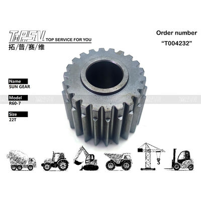 Heavy Duty EC140B Excavator Sun Gear Swing 2Stage SA7118-23390 Untuk Motor Hidraulik