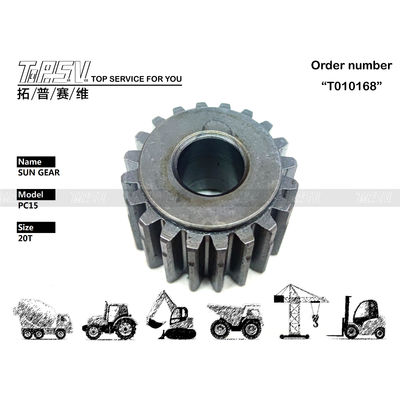 PC15-1 Perjalanan Excavator 2Stage Reduction Gear Untuk Mesin Excavator