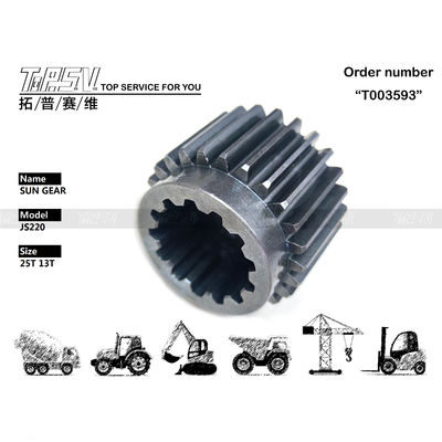 Diandalkan Hitam JS220 Swing Excavator Sun Gear 05/903867 Untuk Planet Reducer