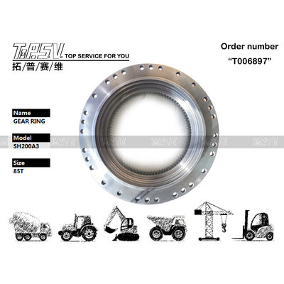 SK250 Excavator Travel Inner Gear Ring LQ15V00007S078 Ketersediaan tinggi
