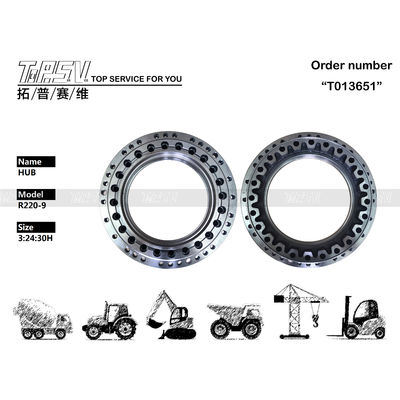 R220-9 Excavator Travel Final Drive Hub 39Q6-42160 dengan ketahanan robek