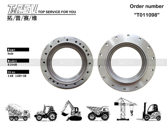 E200B Excavator Travel Hub Final Drive Komponen perakitan Baja 096-4325